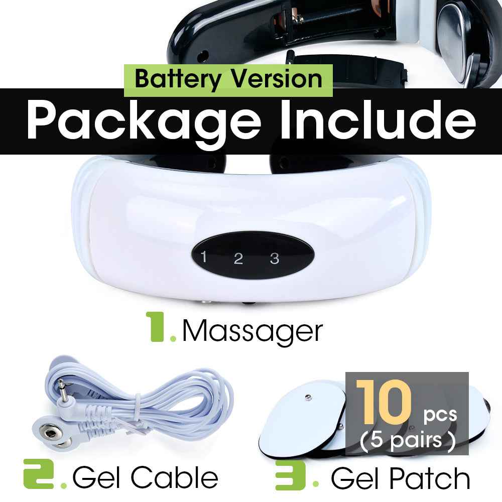 Masseur Épaules Nuque Multifonction - Impulsions Électriques 6 Modes