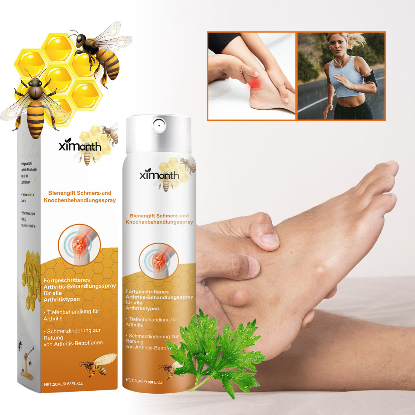 Joint Spray Relieve Ankle Wrist Knee Soreness Discomfort