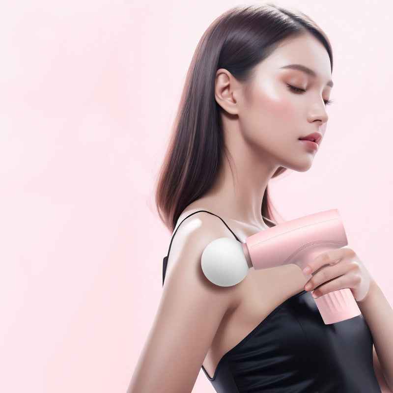 Pistolet Massage Mini Silencieux - Massage Gun Récupération Musculaire
