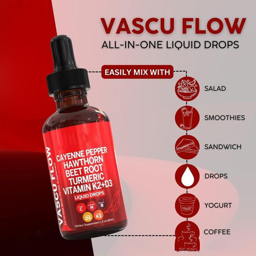 Vitamin D3 K2 Hawthorn Fruit Supplement Liquid Drops