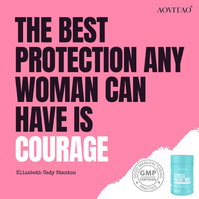 Ashwagandha For Women Supplement With L-Theanine Magnesium, Stress Relief, Focus And Relaxation Support Anxiery Pill