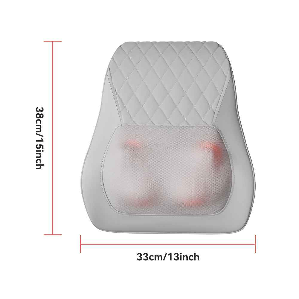 Coussin Masseur Nuque Chaleur 3 Vitesses - Vibrations Cervicales Voyage