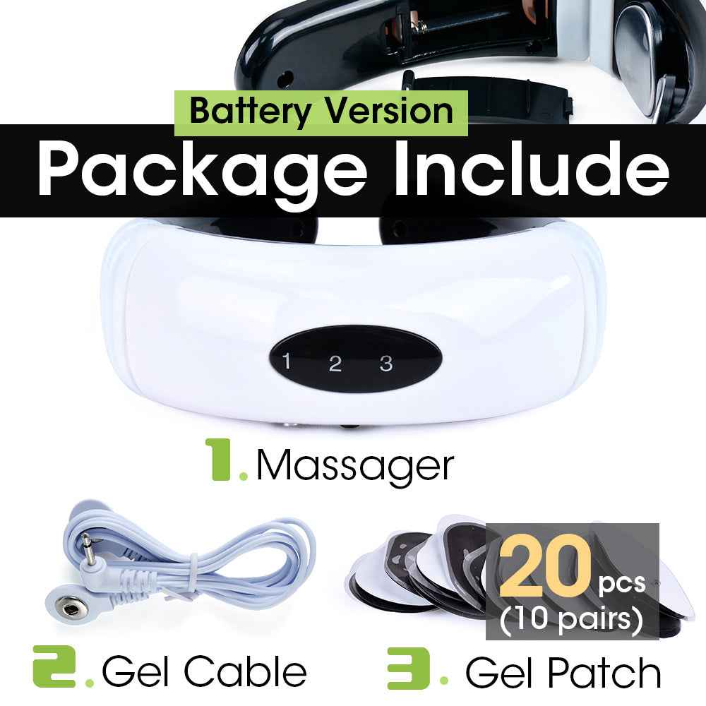 Masseur Épaules Nuque Multifonction - Impulsions Électriques 6 Modes