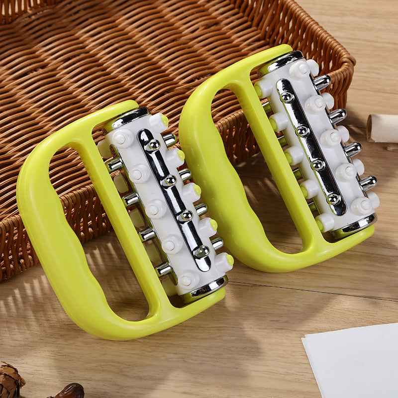 Cellulite Massager Roller for Body and Face Lift – Portable Lymphatic Massage Tool with Handle