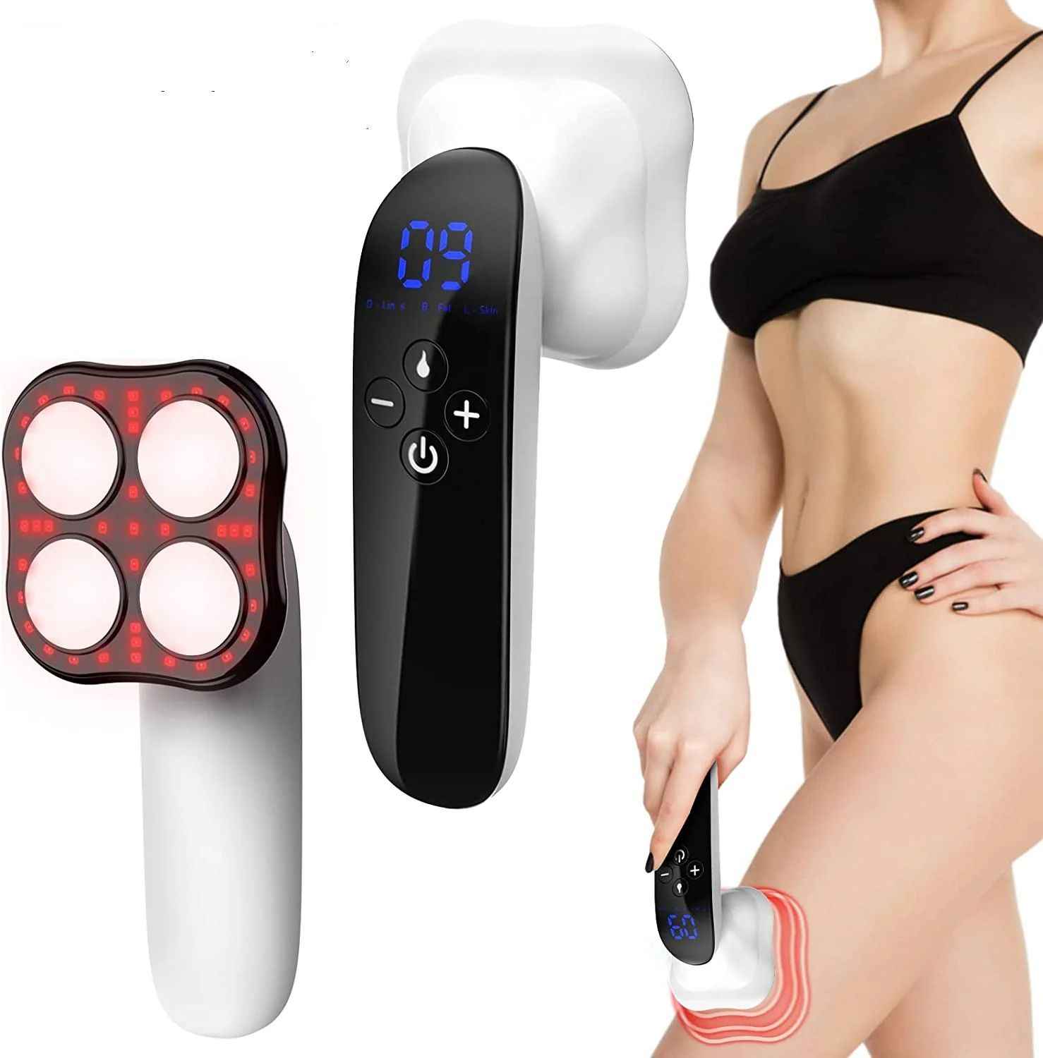Appareil Minceur EMS RF Lumière Rouge - Sculptant Corps Anti-Cellulite