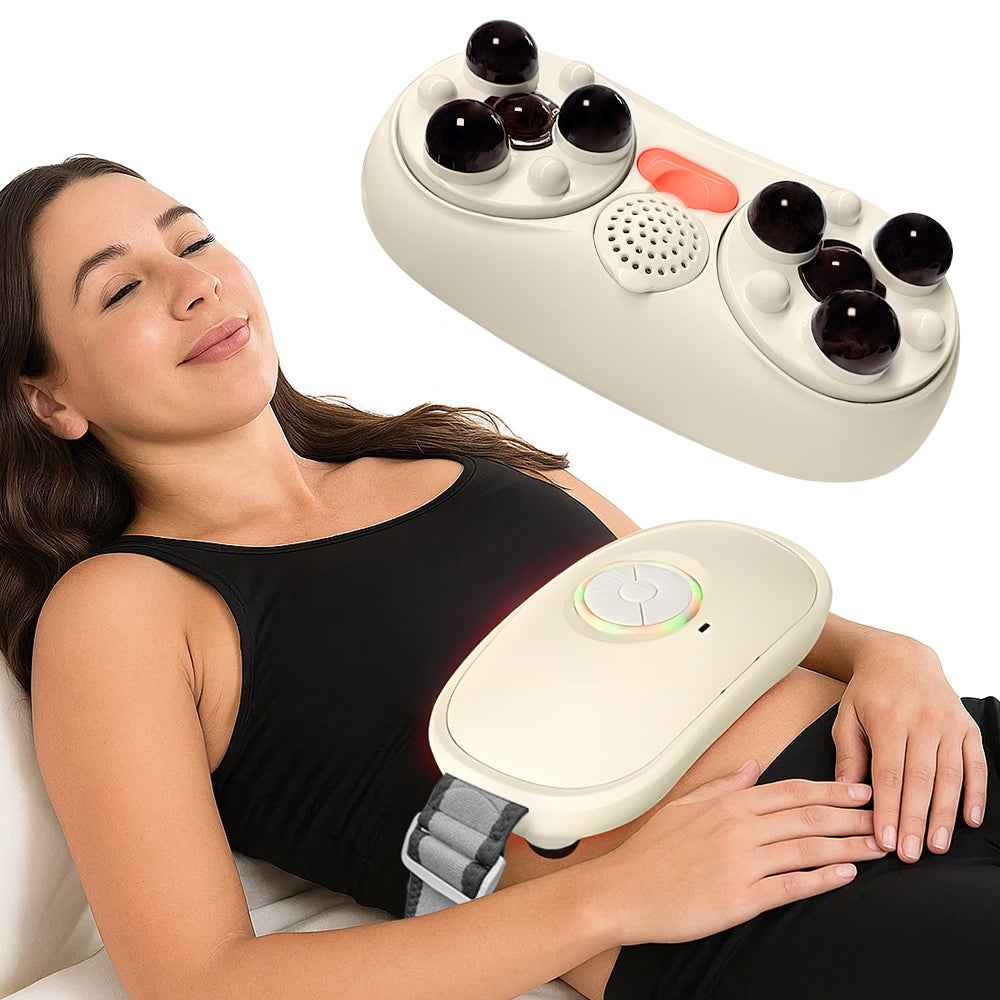 Masseur Abdominal Intelligent Chaleur 3D - Affine Ventre & Soulage Dos