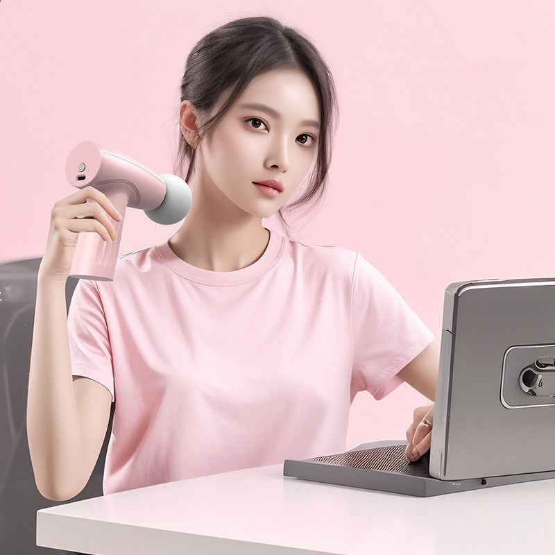 Pistolet Massage Mini Silencieux - Massage Gun Récupération Musculaire