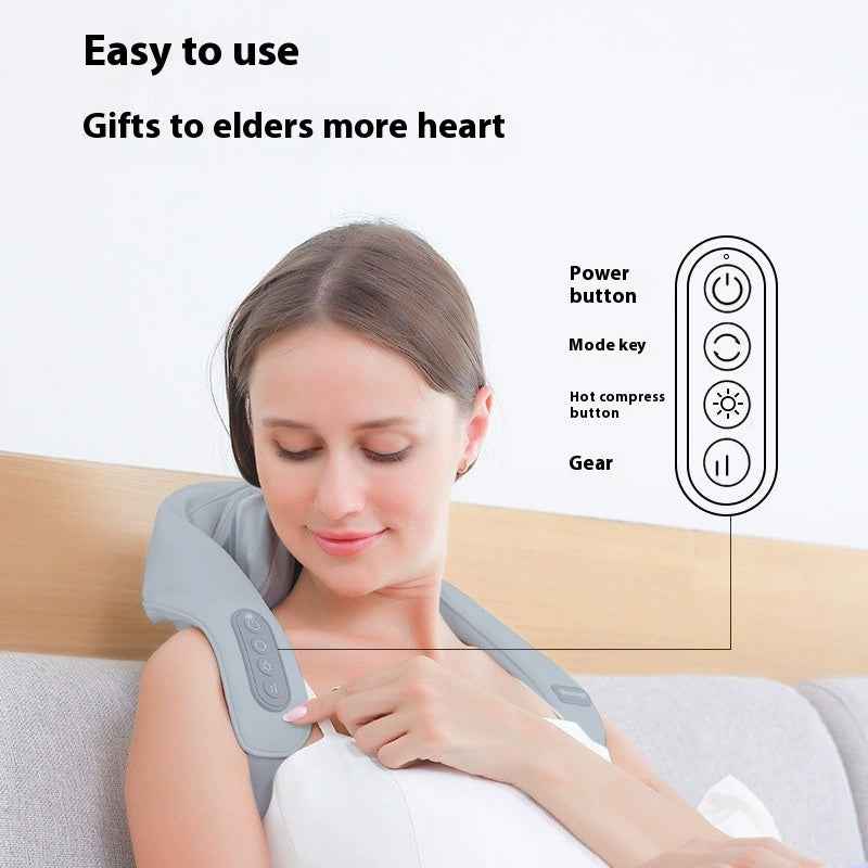 Masseur Multifonction 3 en 1 - Nuque Dos Taille Relaxation